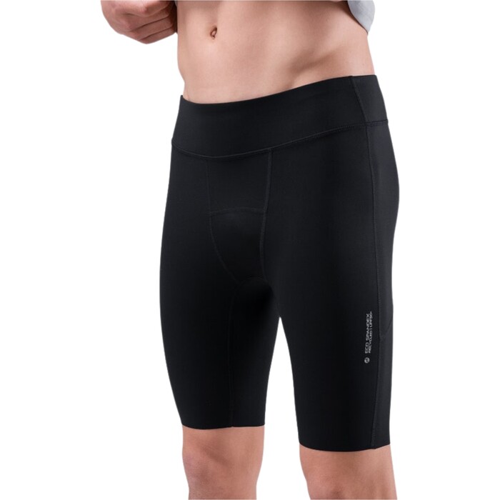 2024 Zhik Mens Eco Spandex UPF50+ Shorts SRT-0063-M-BLK - Black